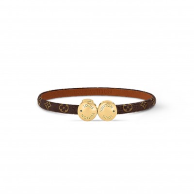 LOUIS VUITTON HISTORIC MINI MONOGRAM BRACELET M6407E